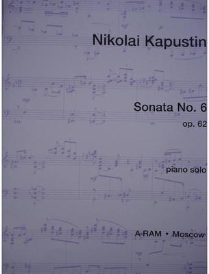 Picture of Sheet music for piano solo by Nikolai Kapustin