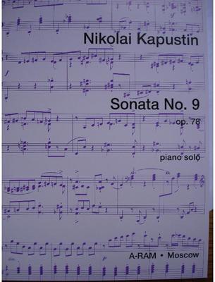 Picture of Sheet music for piano solo by Nikolai Kapustin