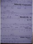 Picture of Sheet music for piano solo by Nikolai Kapustin