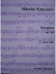 Picture of Sheet music for piano solo by Nikolai Kapustin