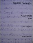 Picture of Sheet music for cello and piano by Nikolai Kapustin