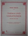 Picture of Sheet music for french horn and piano by Franz Strauss