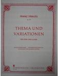 Picture of Sheet music for french horn and piano by Franz Strauss