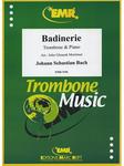 Picture of Sheet music for tenor trombone and piano by Johann Sebastian Bach