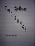 Picture of Sheet music for baritone, bass trombone or tuba and piano by Robert Spillman