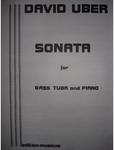 Picture of Sheet music for tuba and piano by David Uber