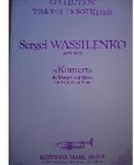 Picture of Sheet music for trumpet and piano by Sergei Vasilenko