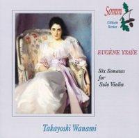 Picture of Takyoshi Wanami, violin, playes the Six Sonatas for Solo Violin by Eugène Ysaÿe.