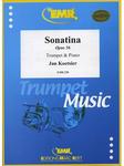 Picture of Sheet music for trumpet or cornet and piano by Jan Koetsier