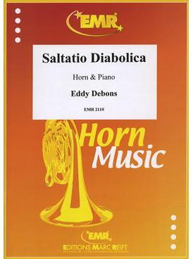 Picture of Sheet music for french horn in Eb or F and piano by Eddy Debons