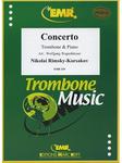Picture of Sheet music for tenor trombone and piano by Nikolai Rimsky-Korsakov