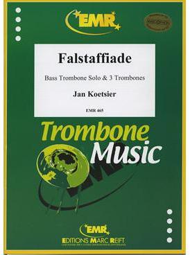 Picture of Sheet music for bass trombone principal and 3 tenor trombones by Jan Koetsier