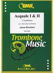 Picture of Sheet music for 3 tenor trombones in bass or treble clef by Anton Bruckner