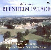 Picture of CD of organ music, performed by Carol Williams.