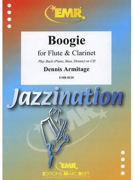 Picture of Sheet music for flute, clarinet and piano with optional guitar, double bass and percussion by Dennis Armitage