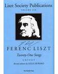 Picture of Sheet music  for voice and instruments and piano. Sheet music for voice in various languages and piano by Franz Liszt