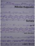 Picture of Sheet music for violin and piano by Nikolai Kapustin