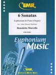 Picture of Sheet music for euphonium and piano or organ by Benedetto Marcello