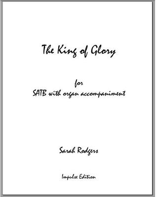 Picture of Sheet music  for chapel choir by Sarah Rodgers. Festive anthem for SATB and organ, setting text from Psalm 24.  Suitable for Christmas, Easter and other celebrations.