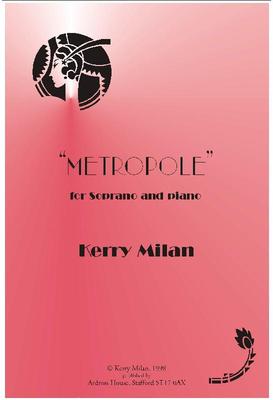 Picture of Sheet music  for soprano and piano by Kerry Milan. - a jazz-inspired song, two distinct themes contrasted in style and key, the final section, though, following an optional keyboard ad lib., showing that both themes are really just different sides of the same personality!