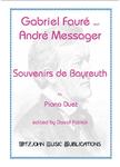 Picture of Sheet music  for piano duet and piano. Sheet music for Piano Duet by Gabriel Fauré and André Messager, in a new performing edition by David Patrick