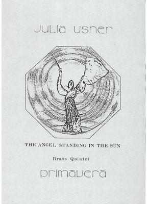 Picture of Sheet music  for trumpet, french horn, tuba, piccolo trumpet and trombone. An Ensemble piece  for brass quintet by Julia Usher - score only.