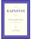 Picture of Sheet music for piano solo by Nikolai Kapustin