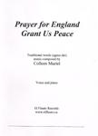 Picture of Sheet music  by Colleen Muriel. A fairly straightforward  piece of music for voice and piano.  The melody line is simple, approachable and easily sing-able. The words are those of the Agnus Dei and are in English.