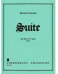 Picture of Sheet music for french horn solo by Bertold Hummel