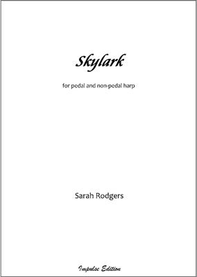 Picture of Sarah Rodgers', Skylark, for pedal and non-pedal harp is the ideal recital piece for the young harpist.