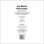 Picture of Sheet music  for soprano, soprano, alto and piano by Peter Walters. A 20-copy licence of this inspiring work for choirs, about the uniting power of music, and our shared love of song.

For SSA choir and piano and suitable for Youth or Adult choirs.