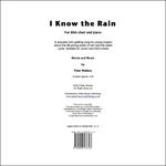 Picture of Sheet music  for soprano, soprano and alto by Peter Walters. A beautiful and uplifting song for young singers and the life giving power of rain and the water cycle.

Suitable for Junior and Girl's SSA choirs
