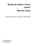 Picture of Sheet music  by Colleen Muriel. Lyrical music written by a ballet pianist for other ballet pianists.  Especially useful for Plie, Adage or Ronde de Jambe.

