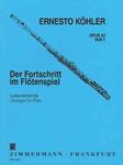 Picture of Sheet music for flute solo by Ernesto Köhler