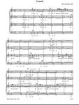 Picture of Sheet music  for chamber choir by Robert Hugill. Latin motet for mixed voice choir (SATB) - Hear our lowly prayer, Lord, we beseech Thee.