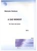 Picture of Sheet music  by Malcolm Dedman. This short piece is for viola and piano and is for students of viola.  It was written with the intention of Grade 3 violists and can be regarded as a study in intonation.