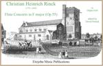 Picture of Sheet music  by Christian Heinrich Rinck. Written for manuals and pedals this is taken from Rinck's popular "Organ School". A fine recital work and a good audience piece too.