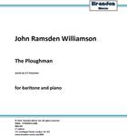 Picture of Sheet music  for Piano and baritone by John R. Williamson. Inspired by Housman's poetry