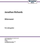 Picture of Sheet music  by Jonathan N. Richards. Modern classical solo guitar  