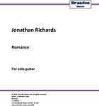 Picture of Sheet music  by Jonathan N. Richards. Modern classical solo guitar