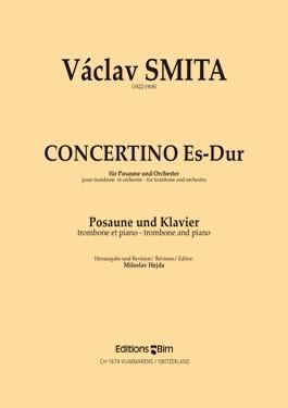 Picture of Sheet music for tenor trombone and piano by Václav Smita