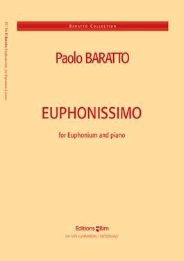 Picture of Sheet music for baritone or euphonium and piano by Paolo Baratto