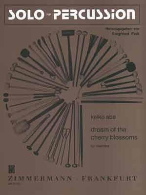 Picture of Sheet music for marimba solo by Keiko Abe