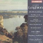 Picture of CD of selected chamber works by Kenneth Leighton performed by Janet Hilton, Raphael Wallfisch and Peter Wallfisch