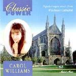 Picture of CD of popular organ music, performed by Carol Williams.