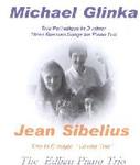 Picture of CD of piano trios by Michael Glinka and Jean Sibelius performed by the Edlian Piano Trio