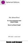 Picture of Sheet music  for chamber choir. Setting in ​Latin​ of the ​Advent Prose​. the text taken from a plainsong hymn with texts taken from Isaiah which is sung during the season of Advent. Robert Hugill's setting is for unaccompanied four part choir with some divisi.