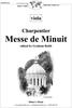 Picture of Sheet music  for treble recorder, treble recorder, violin, violin, viola, cello and double bass. This is a new edition of "Messe de Minuit" by Marc-Antoine Charpentier for choirs of all sizes. It's scored for SATB, harpsichord, string quintet, two treble recorders, and works well with choir soloists.