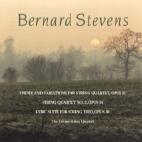 Picture of CD of music for String Quartet by Bernard Stevens, performed by the Delme String Quartet.