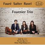 Picture of The Fournier Trio (Sulki Yu, violin, Pei-Jee Ng, cello, 
Chiao-Ying Chang, piano) plays works by Fauré, Salter and Ravel. 